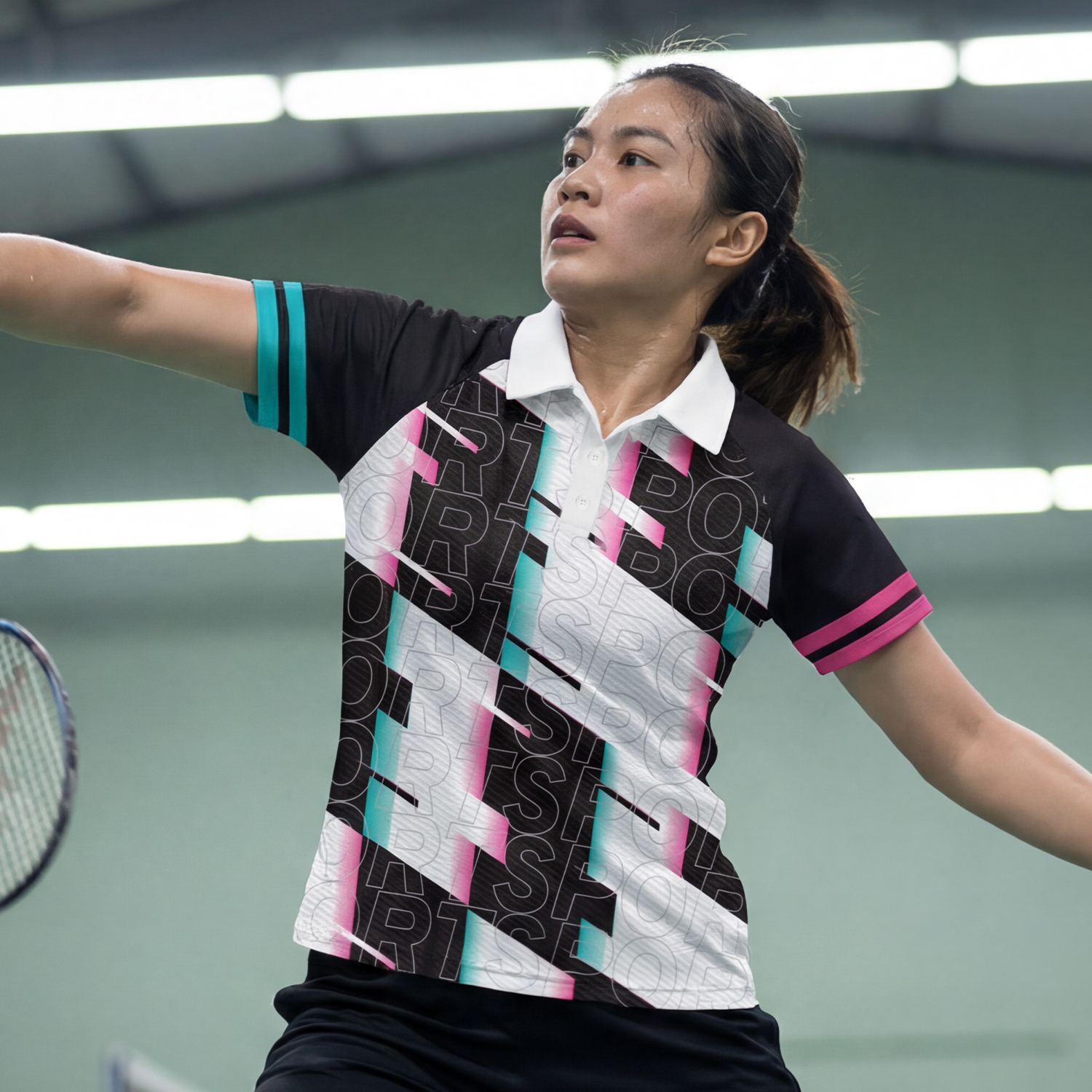 Custom Womens Active Polo - Image 8