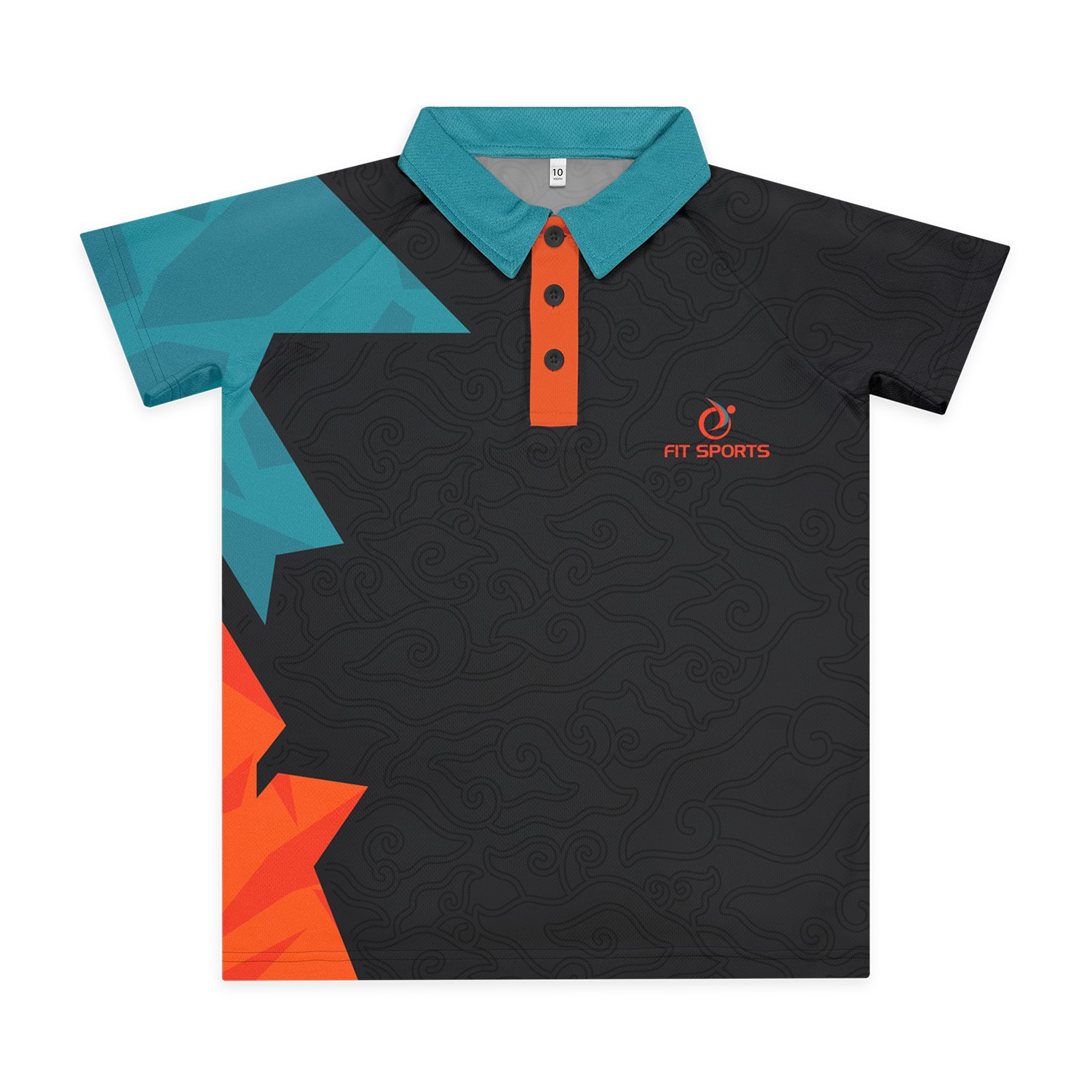 Custom Youth Active Polo - Image 2