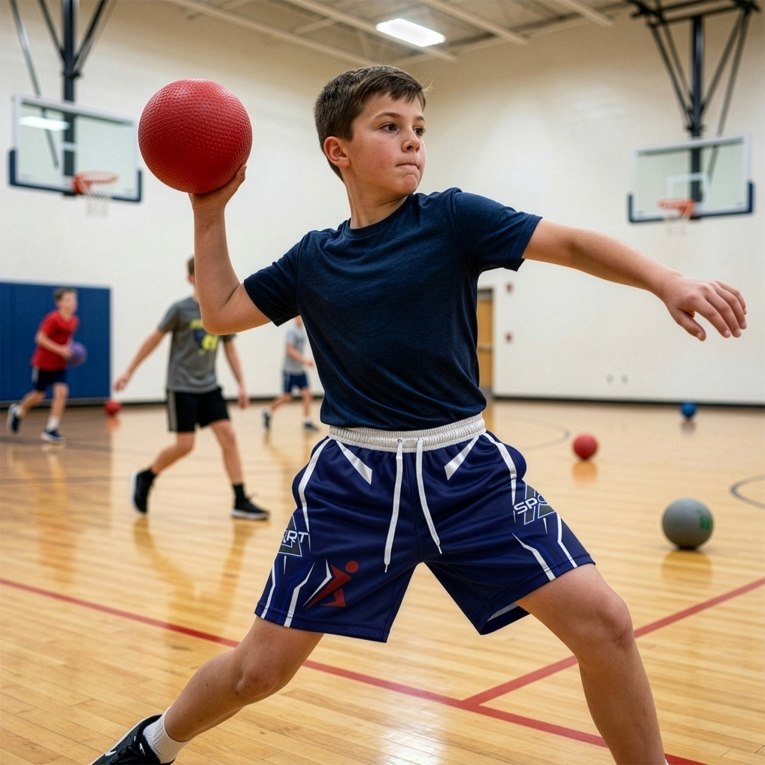 Custom Youth Active Shorts - Image 7
