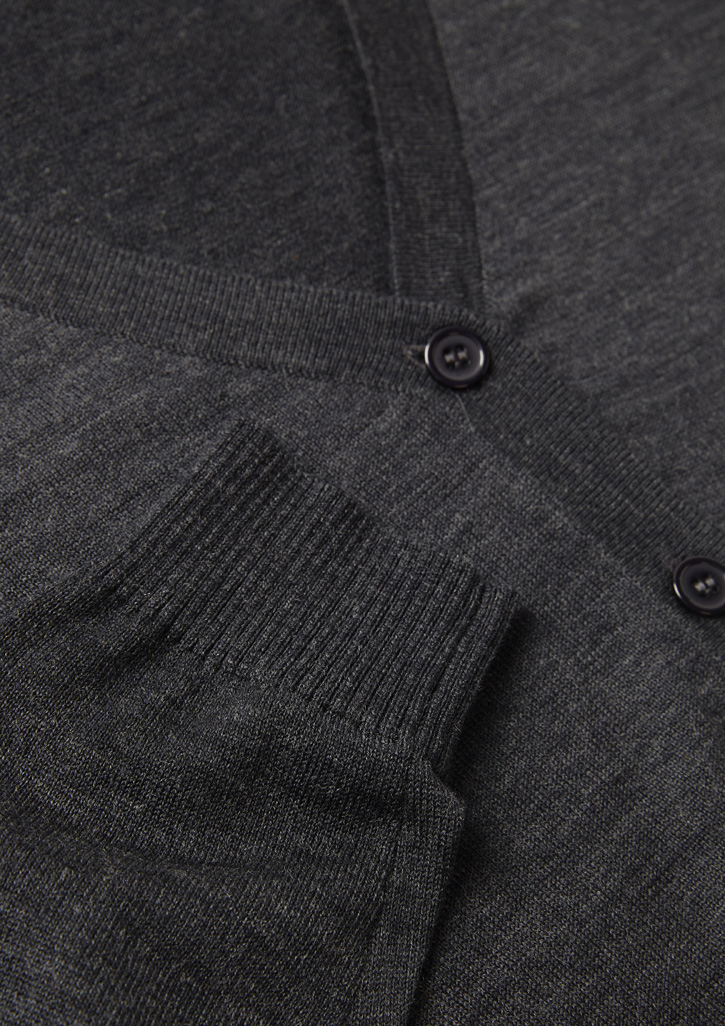 Button Front Womens Knit Cardigan - Image 5