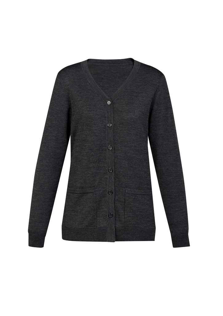 Button Front Womens Knit Cardigan - Image 7