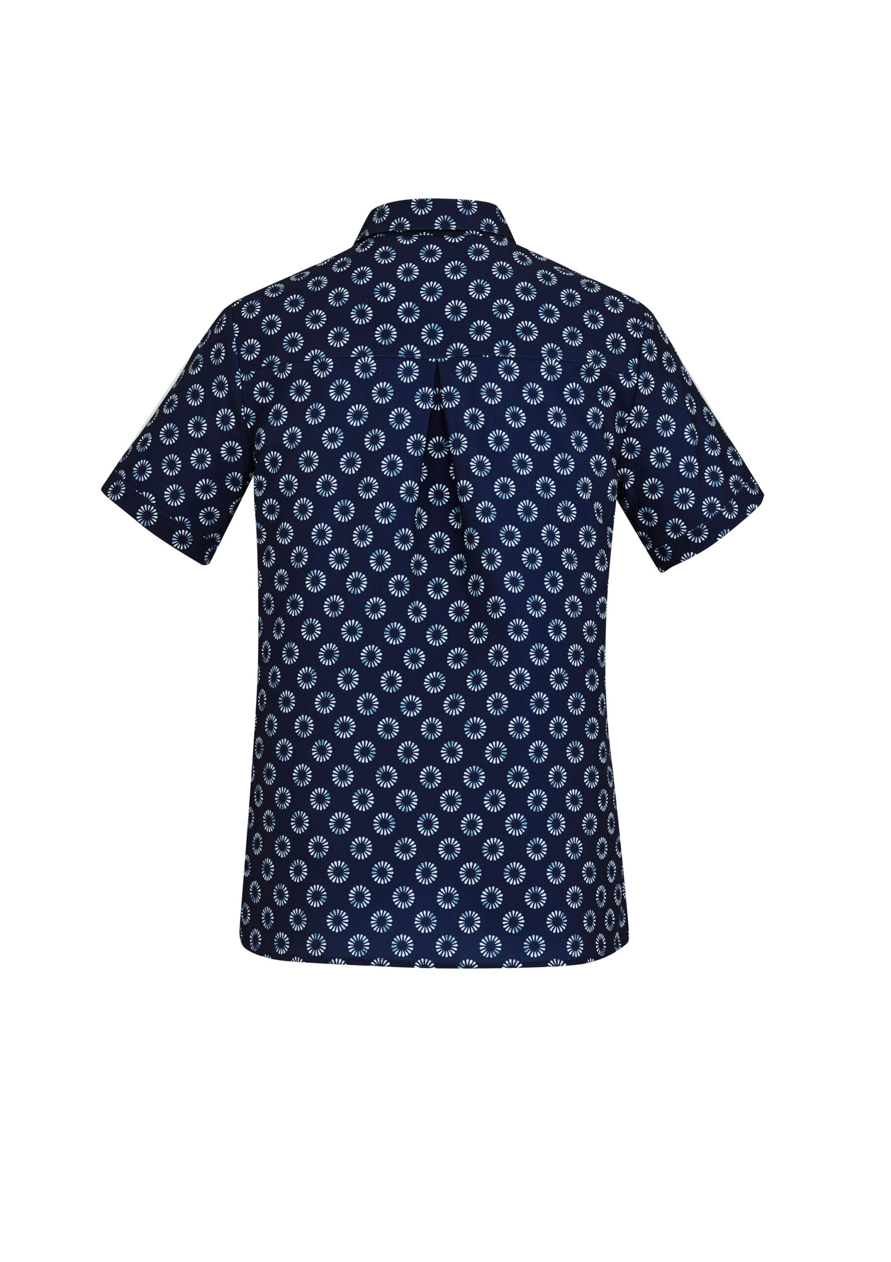 Florence Womens Daisy Print Short Sleeve Shirt - Image 7