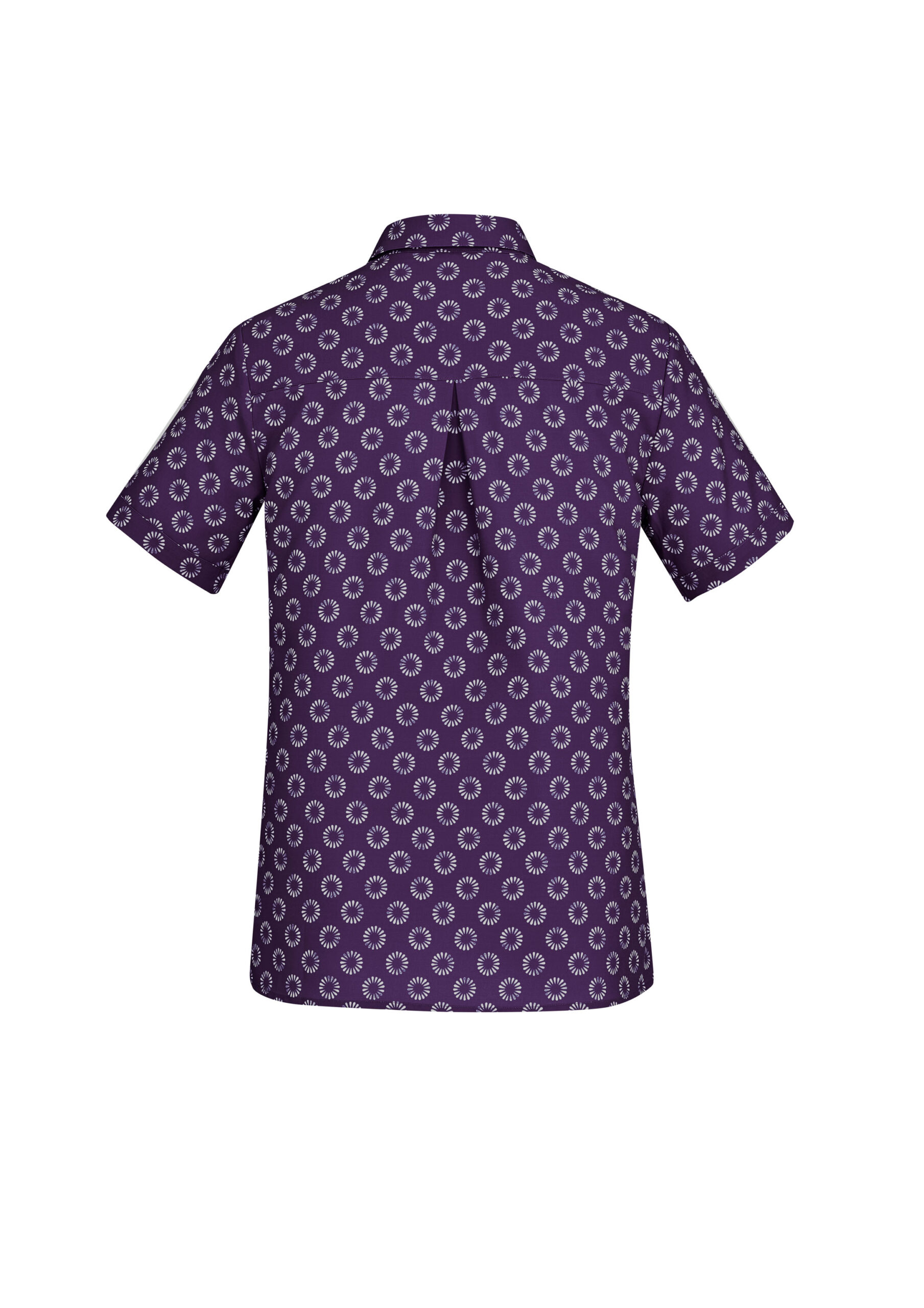 Florence Womens Daisy Print Short Sleeve Shirt - Image 11