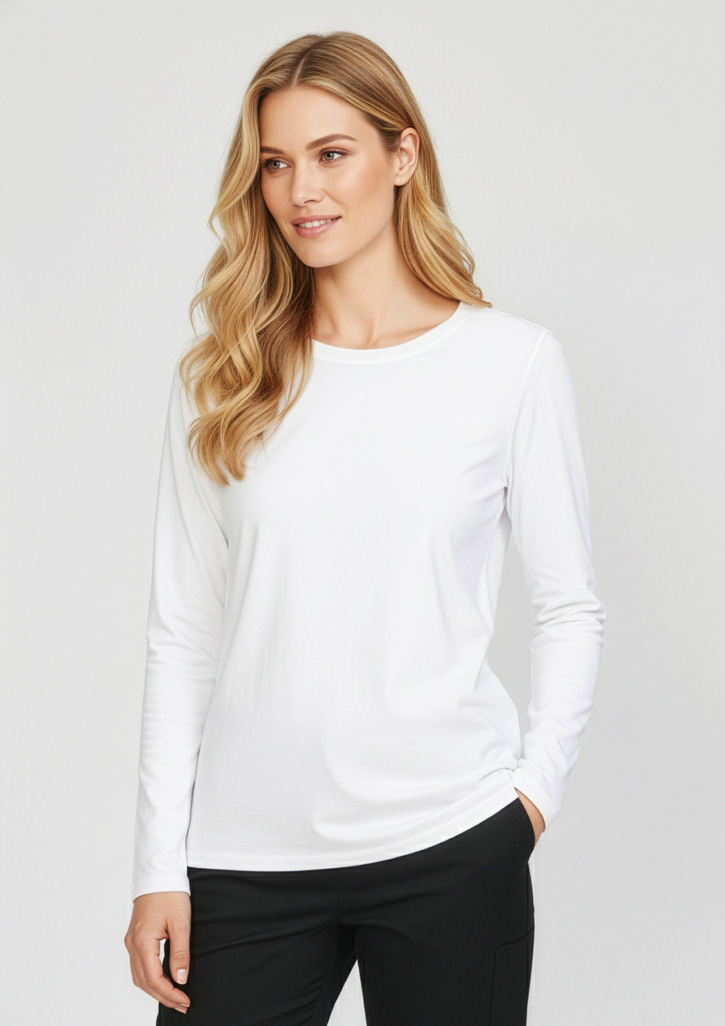 Performance Womens Long Sleeve Tee - Image 4