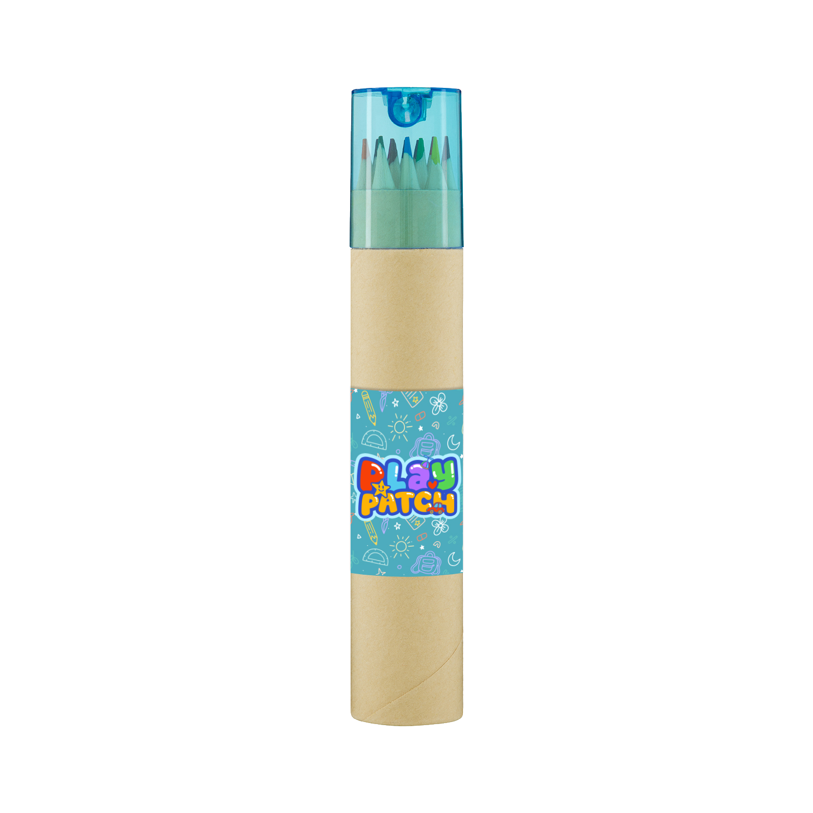 Colouroo Long Pencils in Tube - Image 16