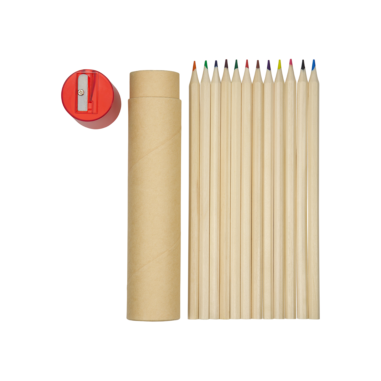 Colouroo Long Pencils in Tube - Image 11