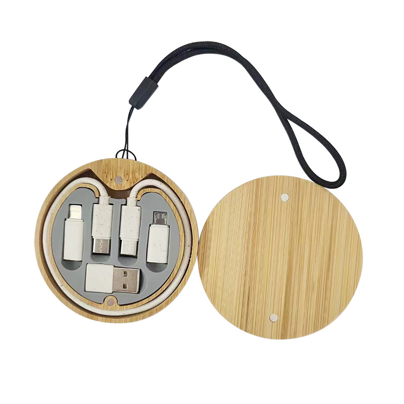 BAMBOO CABLE SET (MOQ 100)